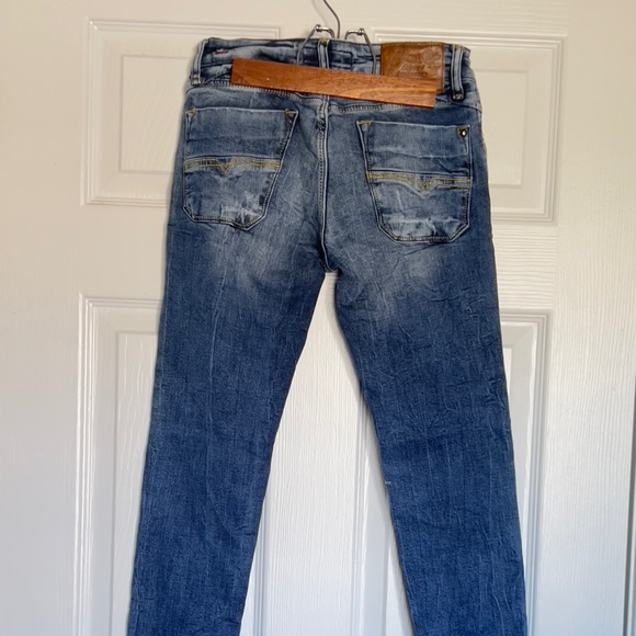 Diesel Made in Italy Slim Skinny Low Waist Jeans Size 28 - Picture 2 of 8